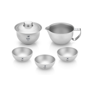 Ti3915 钛功夫茶具 Titanium Tea Set