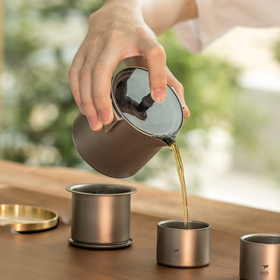 Ti3927 钛泡茶杯